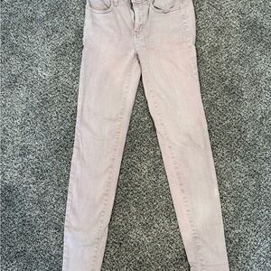 American Eagle Outfitters Women's Soft Pink Skinny Jeans